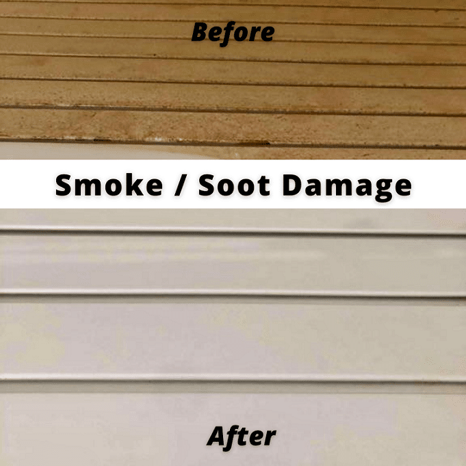 smoke and soot damage before and after photos